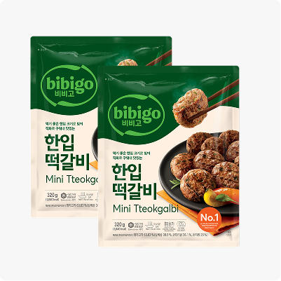 비비고 한입떡갈비 320g x 2개