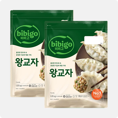 비비고 왕교자 1.05kg x 2개